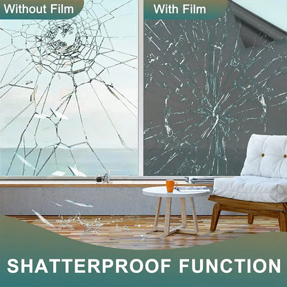 Film vitre anti-choc transparent pour sécurité et protection