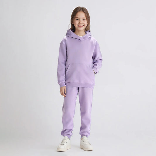 Ensemble Survêtement Enfant Hoodie + Pantalon – Fille Garçon 12M à 8 Ans