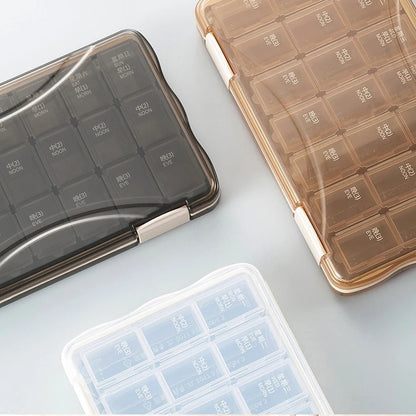 Pilulier Hebdomadaire 21/28 Cases Ma boutique