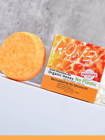 Shampooing Solide Nourrissant au Miel – Savon Artisanal pour Cheveux Forts et Équilibrés - BLACKBEARD OUTDOOR INDUSTRIES