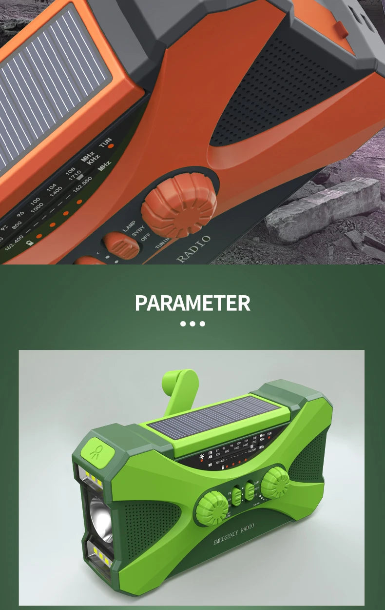 radio multifonction de survie solaire AM, FM et NOAA Ma boutique