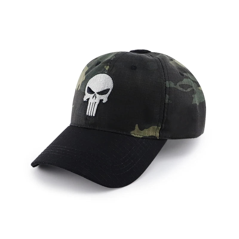 Casquette Tactique LIBERWOOD Skull Operator – Style SWAT, Forces Spéciales, Airsoft & Outdoor - BLACKBEARD OUTDOOR INDUSTRIES