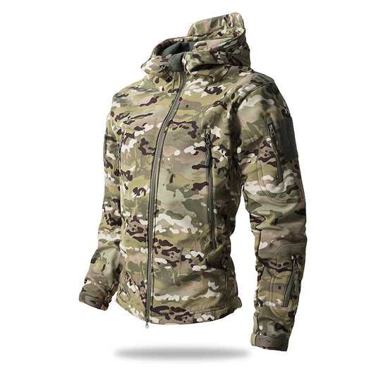 Veste Tactique Soft Shell Homme – Imperméable, Polaire, Camouflage | Chasse & Outdoor - BLACKBEARD OUTDOOR INDUSTRIES