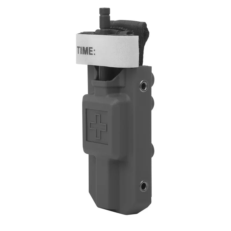 EDC Molle Tourniquet Holder Box – Boîte de Rangement Multifonction avec Système MOLLE | Option avec Garrot d’Urgence - BLACKBEARD OUTDOOR INDUSTRIES
