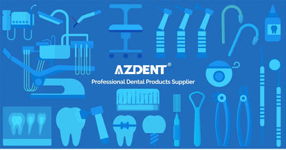 AZDENT 10 pcs Fraises Diamantées Dentaires – Type Boule FG 1,6 mm, 25 mm pour Turbine Haute Vitesse Ma boutique