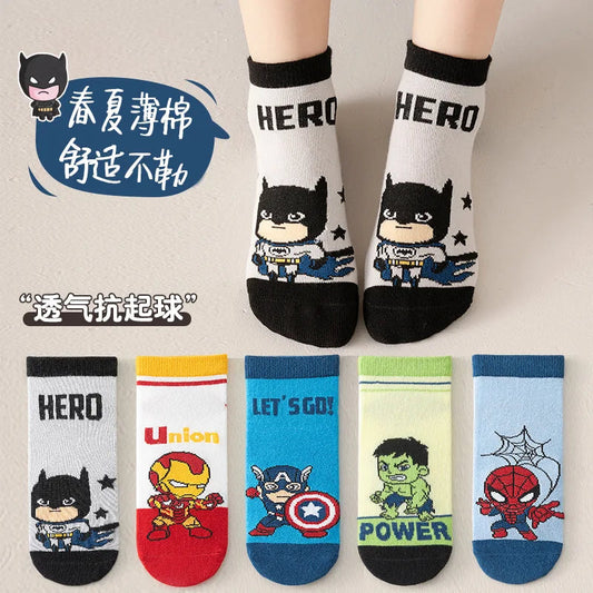 5 paires de chaussettes pour Marvel enfants Ma boutique