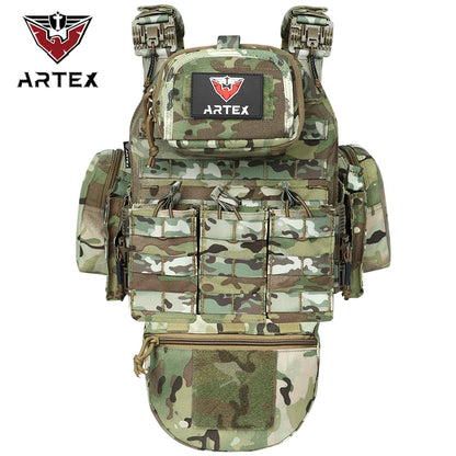 porte plaque Artex Quick Release MOLLE 1000D - BLACKBEARD OUTDOOR INDUSTRIES