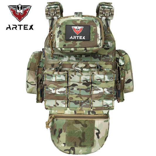 porte plaque Artex Quick Release MOLLE 1000D - BLACKBEARD OUTDOOR INDUSTRIES