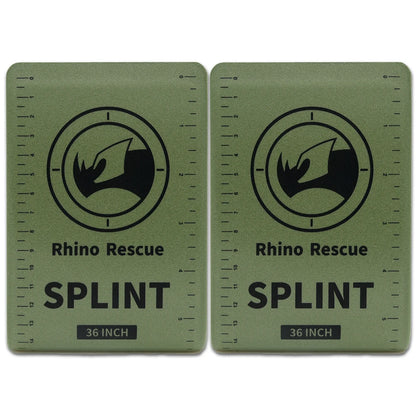 Attelle de Secours RHINO Rescue – Combat Splint Aluminium | Fractures & Immobilisation