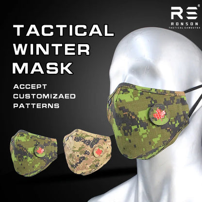 Masque Tactique Camouflage CADPAT — Protection Visage Outdoor - BLACKBEARD OUTDOOR INDUSTRIES