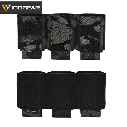 Poche à Chargeurs Tactique 5.56 Triple IDOGEAR – Modèle DOPE avec Fixation Élastique Hook & Loop - Référence 3598 - BLACKBEARD OUTDOOR INDUSTRIES