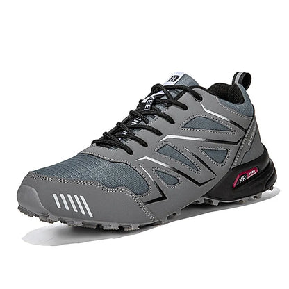 Chaussures de Randonnée Tactique Homme en Cuir — Respirantes, Antidérapantes, Grande Taille | EU 39-47