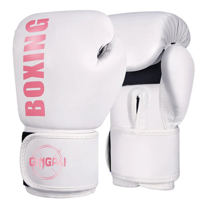 Gants de Boxe Cuir PU – MMA / Muay Thai / Sanda – 6 8 10 12 oz – Adulte & Enfant Unisexe - BLACKBEARD OUTDOOR INDUSTRIES