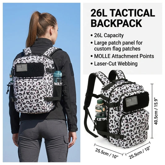 Sac à dos tactique femme 26 L