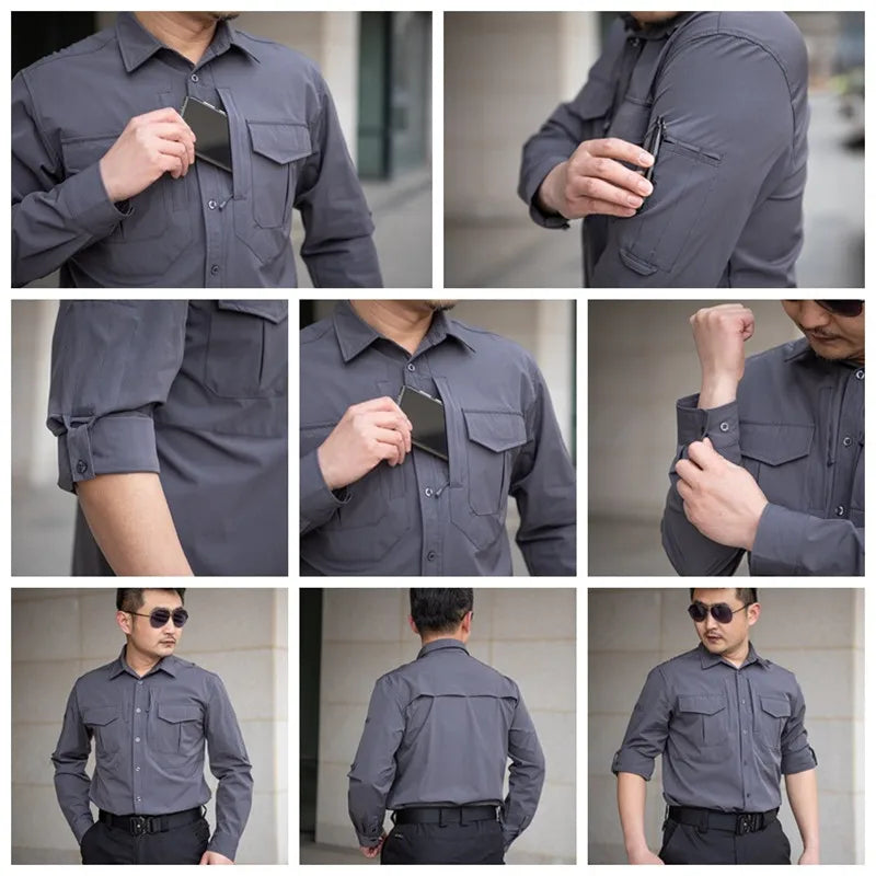 Chemise tactique Quick Dry nylon légère waterproof - BLACKBEARD OUTDOOR INDUSTRIES
