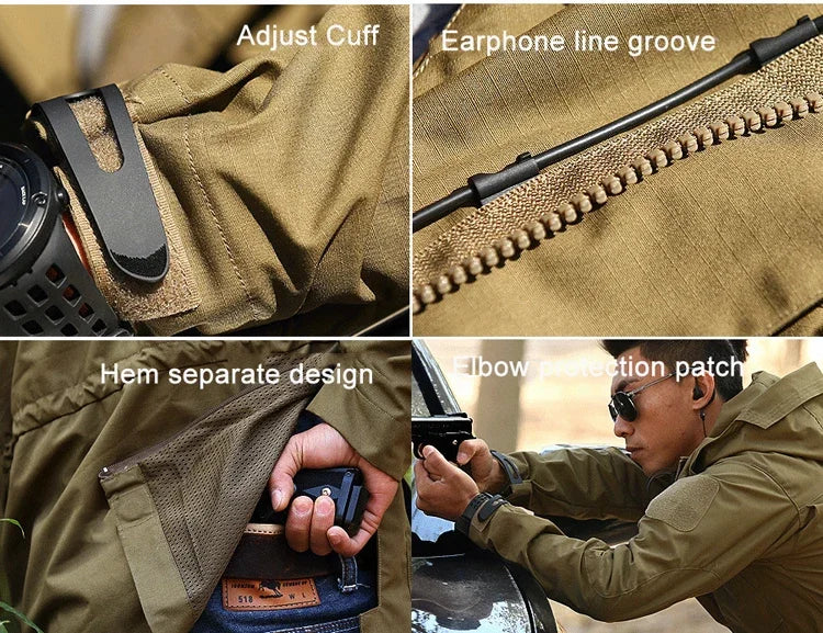 Veste M65 Tactique Militaire Homme – Hiver | Imperméable, Polaire, Chaude & Résistante - BLACKBEARD OUTDOOR INDUSTRIES