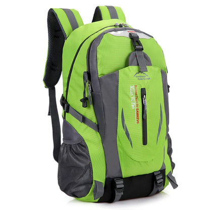 Sac à Dos Tactique Nylon Imperméable 30-40L – Dos Rembourré, Sangle Poitrine | Randonnée, Camping, Trekking, Militaire