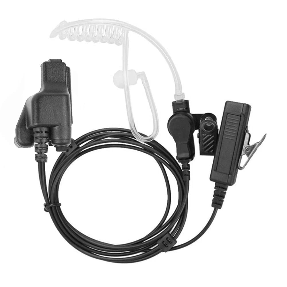 Casque PTT Tube Acoustique Motorola – Écouteur Discret HT1000, XTS2500, XTS5000, MTS2000, MTX838