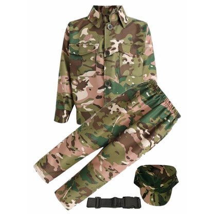Costume Militaire Camouflage Enfant – Uniforme Soldat Garçon Fille 3-12 Ans - BLACKBEARD OUTDOOR INDUSTRIES