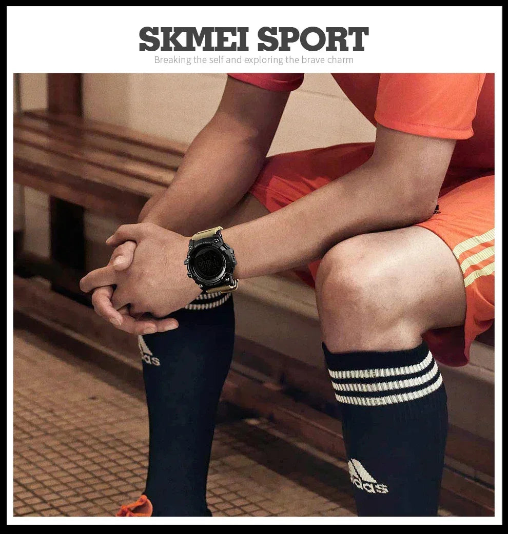 Montre Digitale Sport Homme SKMEI 1384 – Résistante et Multifonction - BLACKBEARD OUTDOOR INDUSTRIES