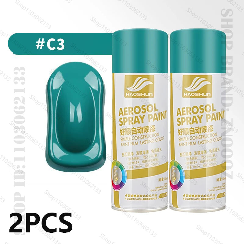Lot de 2 Bombes de Peinture en Spray 450 ml – Multi-surfaces - BLACKBEARD OUTDOOR INDUSTRIES