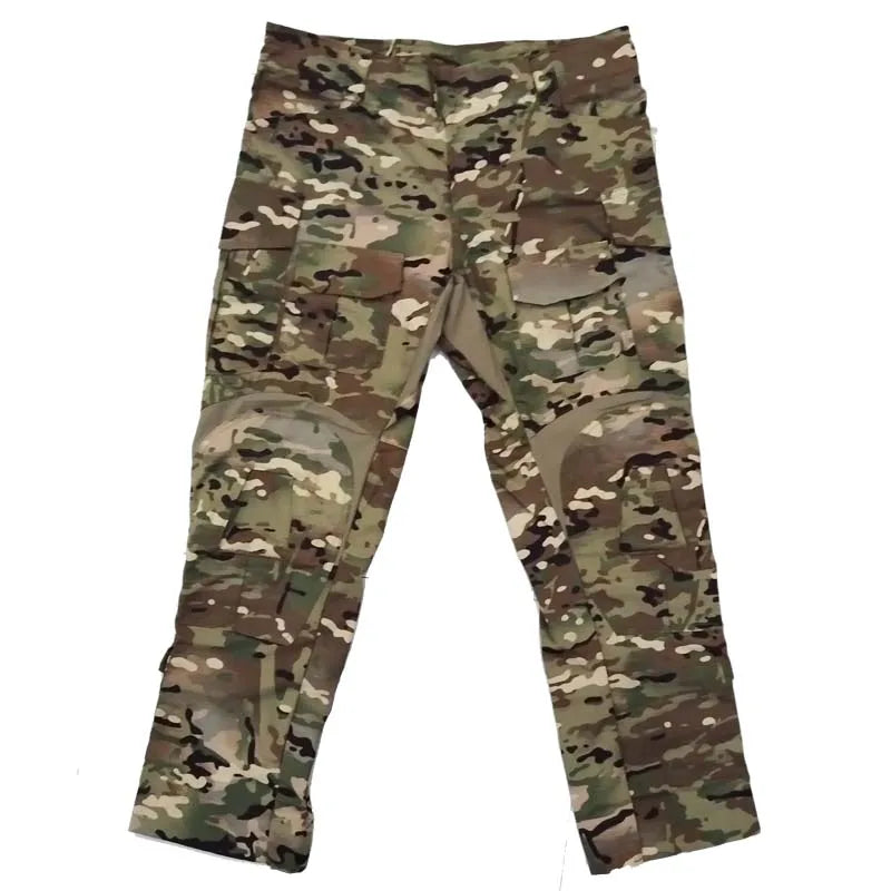 Pantalon Tactique G3 Homme - Déperlant, Genouillères Amovibles
