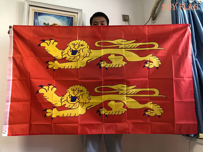 Drapeau de la France - Basse Normandie 90x150 cm BLACKBEARD OUTDOOR INDUSTRIES