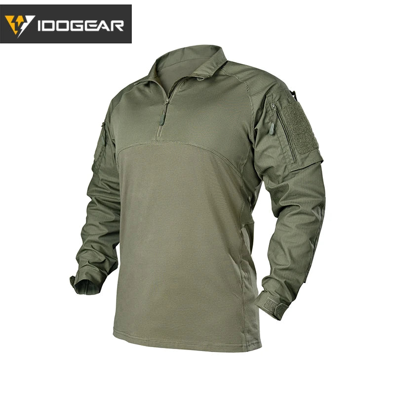 Chemise tactique IDOGEAR BSR combat avec coudières airsoft - BLACKBEARD OUTDOOR INDUSTRIES