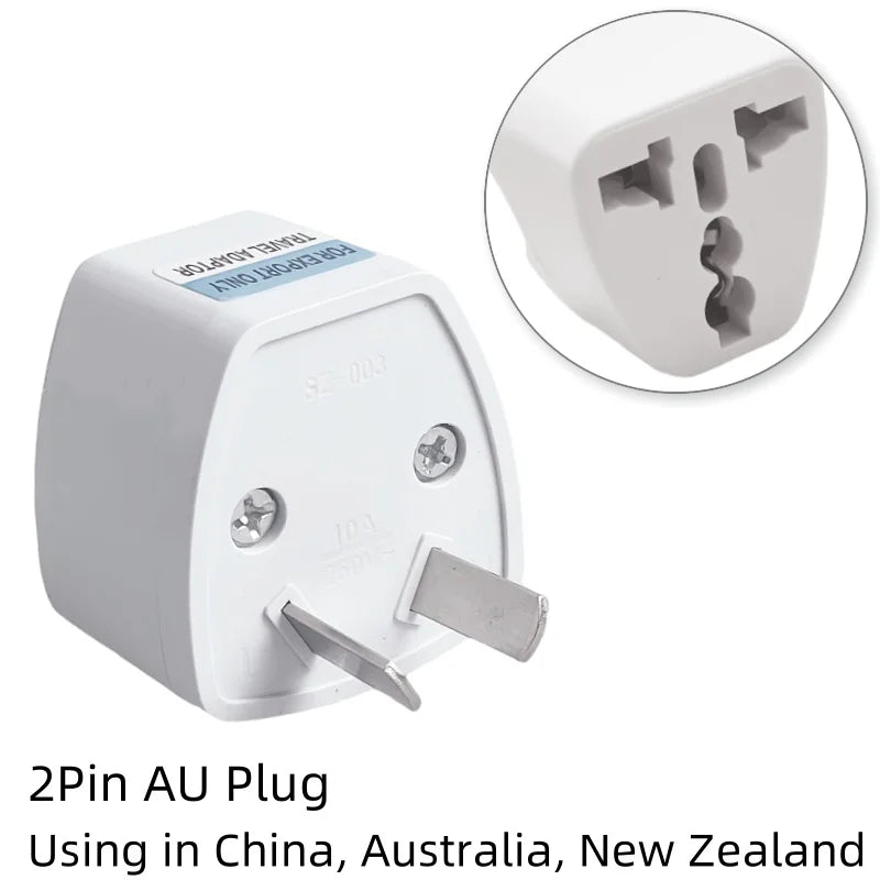 Universal AU UK US EU Plug Adapter – Adaptateur de Voyage Multi-Prises - BLACKBEARD OUTDOOR INDUSTRIES