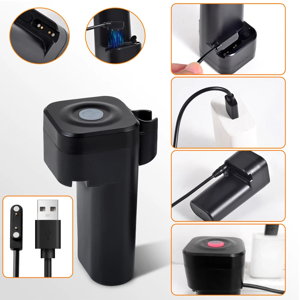 Douche de camping rechargeable USB-C – Kit avec poche d’eau 20 L