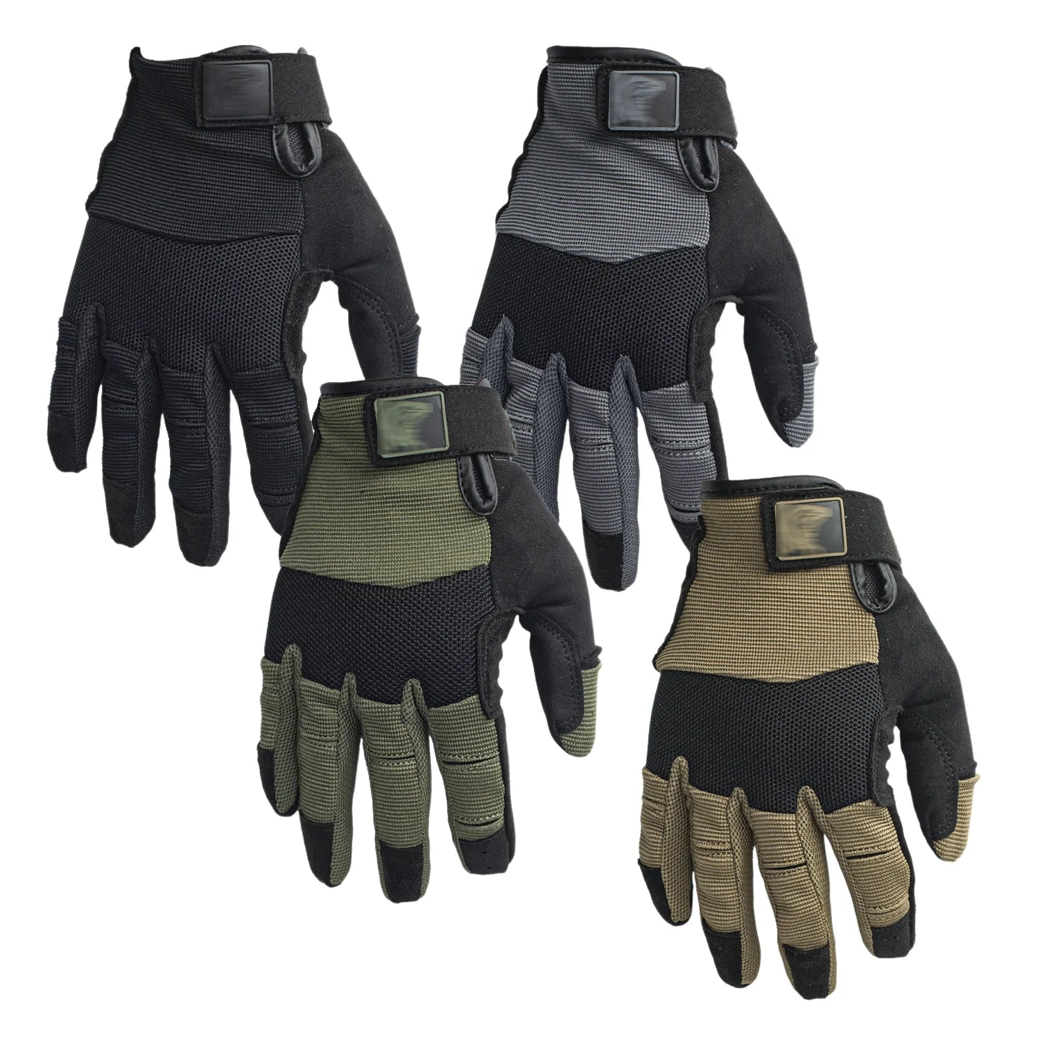 Gants Tactiques Militaires — Grip Antidérapant, Écran Tactile, Airsoft & Outdoor - BLACKBEARD OUTDOOR INDUSTRIES