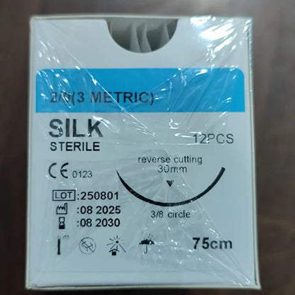 Fil de Suture Vétérinaire Stérile – Absorbable & Non Absorbable – Chats & Chiens – Vicryl, Catgut, Nylon, Soie 0 à 6-0