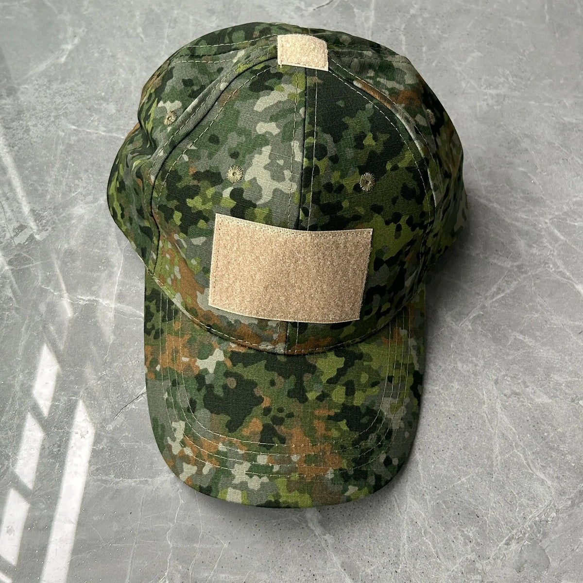 Casquette camouflage réglable en nylon et coton, 13 motifs