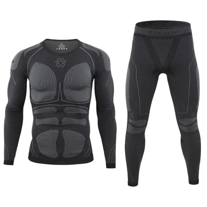 Ensemble Thermique Tactique Fleece Slim Fit – Haut + Pantalon | Randonnée, Chasse, Militaire, Automne Hiver