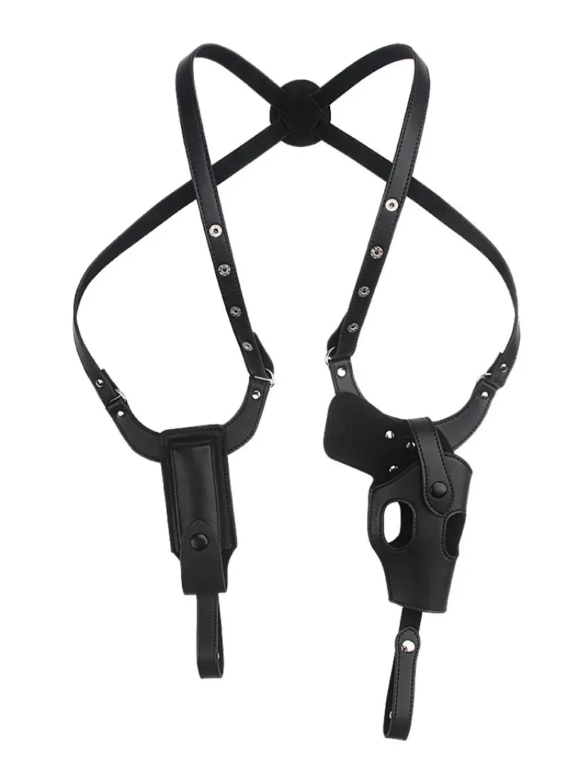 ERQYGRA Holster Tactique Double Épaule – Port Discret & Anti-Vol - BLACKBEARD OUTDOOR INDUSTRIES