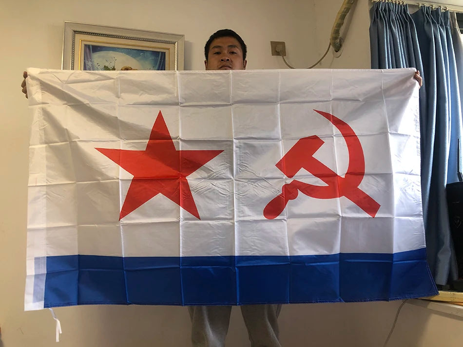 Drapeau de la Russie SKY FLAG – 90x150cm en Polyester, Drapeau Présidentiel Russe, Bannières Nationales de Russie BLACKBEARD OUTDOOR INDUSTRIES