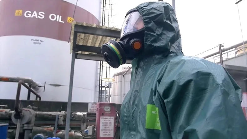 Ansell 5000 - Combinaison de Protection Chimique Haute Résistance - BLACKBEARD OUTDOOR INDUSTRIES