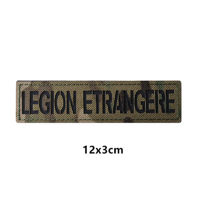 Patch Brodé Légion Étrangère France IR – Hook & Loop | Brassard, Sac à Dos & Uniforme