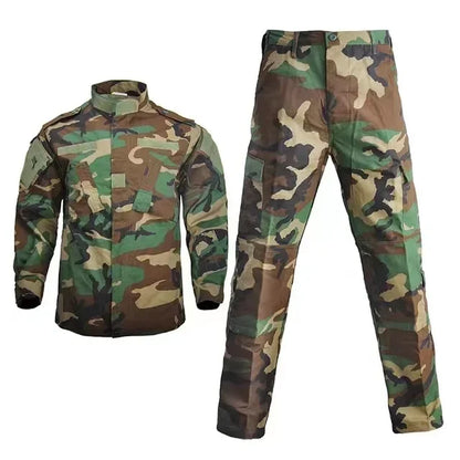 Ensemble Uniforme Camouflage Tactique 2 Pièces — ACU Rip-Stop Multi-Camo Airsoft & Sécurité - BLACKBEARD OUTDOOR INDUSTRIES