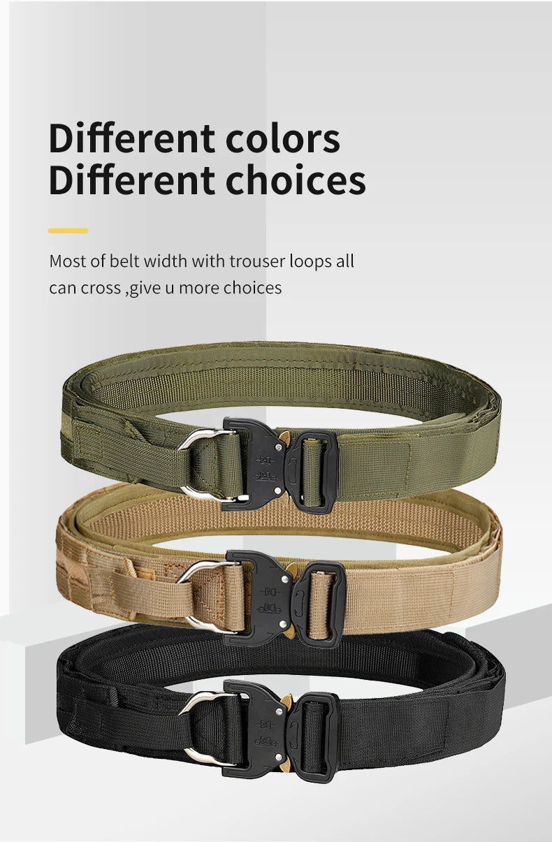 Quick-Release nylon Tactical Belt Ma boutique