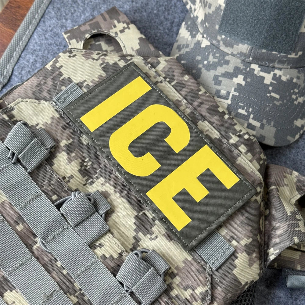 Patch ICE — Immigration & Customs Enforcement USA - BLACKBEARD OUTDOOR INDUSTRIES