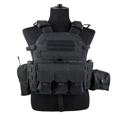 Gilet porte-plaques tactique 6094 MOLLE réglable