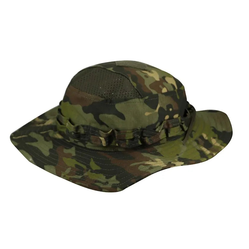 Chapeau Tactique Camo Unisexe – Casquette de Pêche, Randonnée et Soleil - BLACKBEARD OUTDOOR INDUSTRIES
