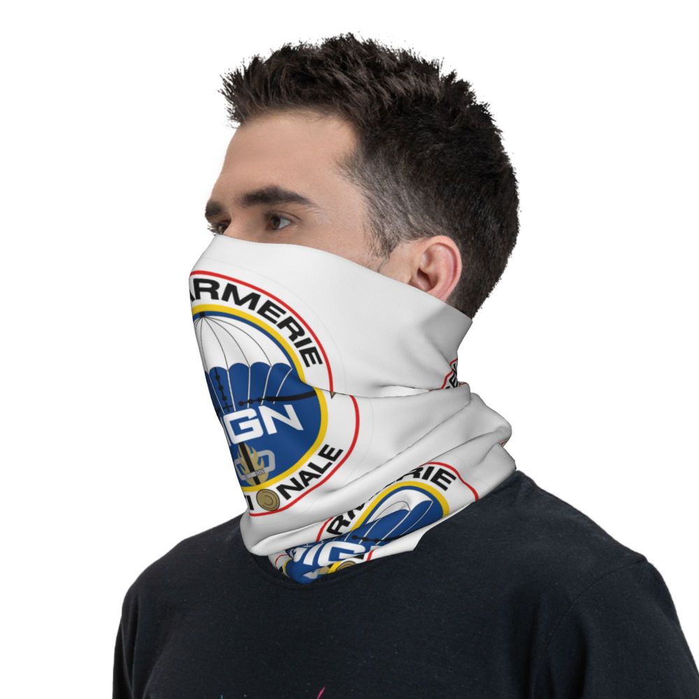 Tour de Cou Gendarmerie GIGN – Bandana d’Hiver avec Protection UV pour Hommes et Femmes | Écharpe Multifonctionnelle pour Ski, Outdoor et Usage Quotidien - BLACKBEARD OUTDOOR INDUSTRIES