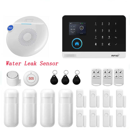 Système d’alarme WiFi pour maison avec capteur porte/fenêtre