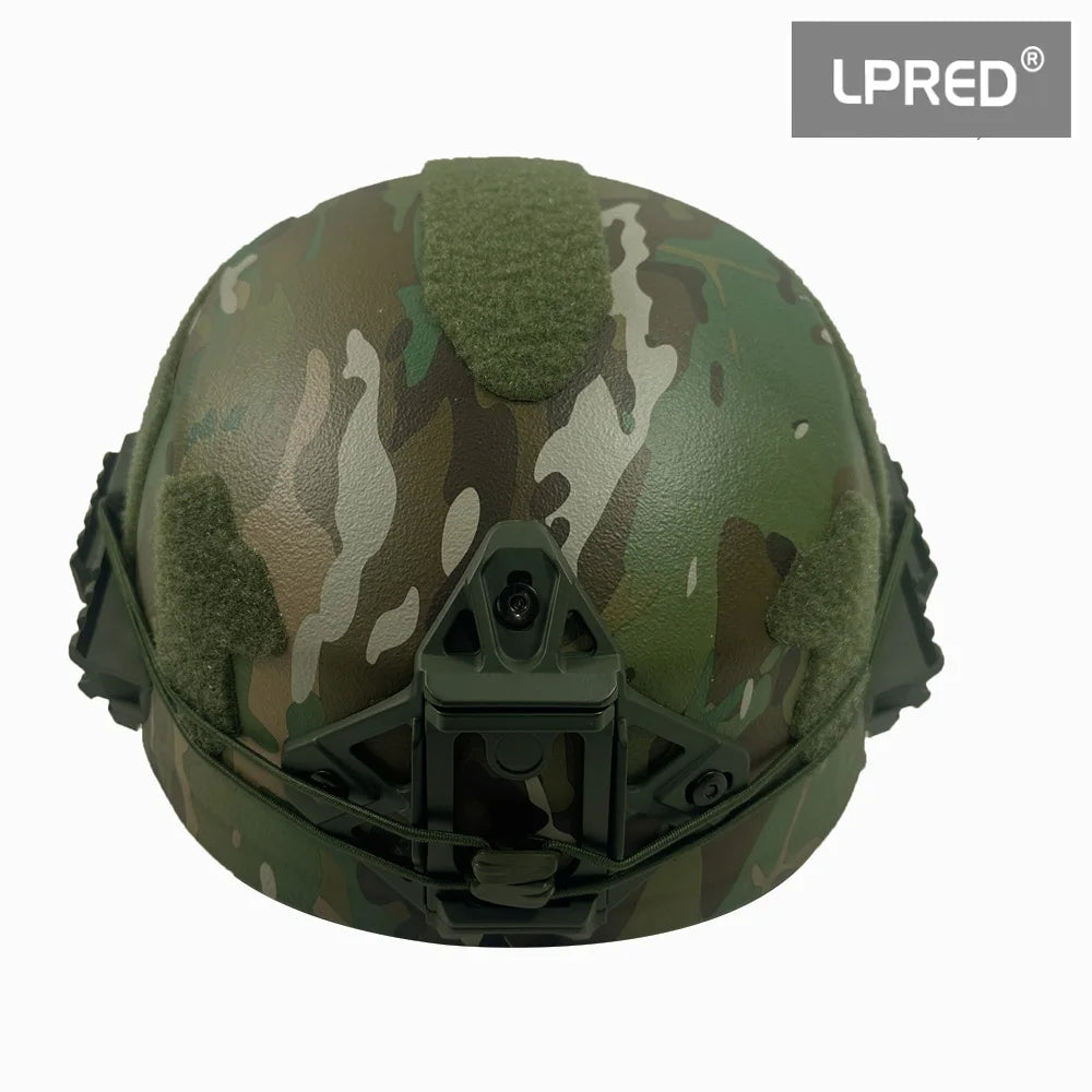 Casque Balistique LPRED Exfil Haute Découpe NIJ IIIA – Système BOA CAM FIT EPIC Liner - BLACKBEARD OUTDOOR INDUSTRIES