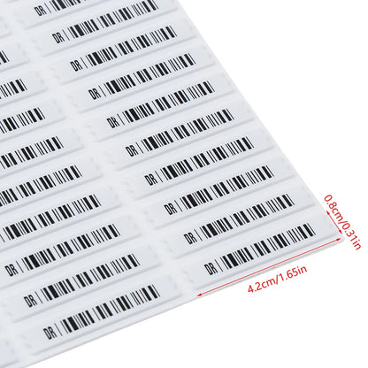 Étiquettes antivol adhésives acousto-magnétiques lot de 108