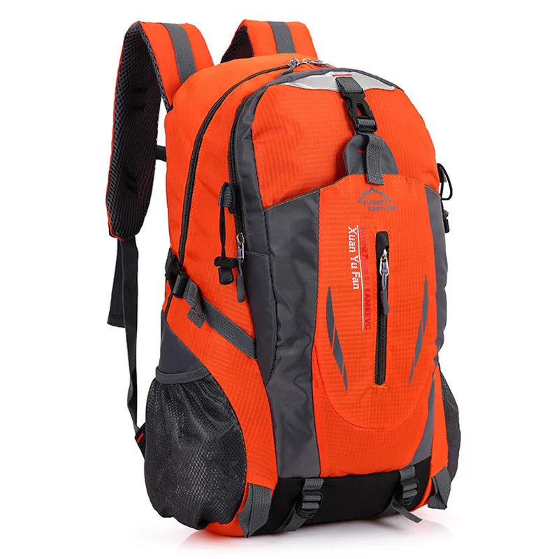 Sac à Dos Tactique Nylon Imperméable 30-40L – Dos Rembourré, Sangle Poitrine | Randonnée, Camping, Trekking, Militaire