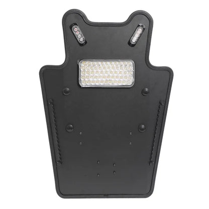 Bouclier Tactique Aluminium — Anti-Agression, Lumière Stroboscopique, Léger - BLACKBEARD OUTDOOR INDUSTRIES