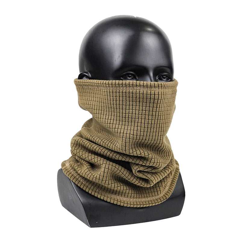 Ensemble Cagoule Tactique Thermique Camouflage – Masque Visage & Bonnet Chaud Hiver – Polyester – Homme & Femme – 4 Coloris